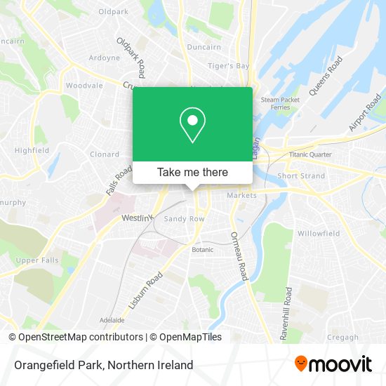 Orangefield Park map