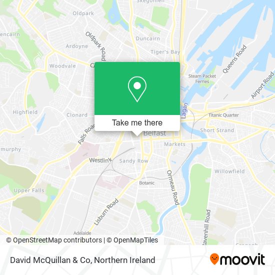 David McQuillan & Co map