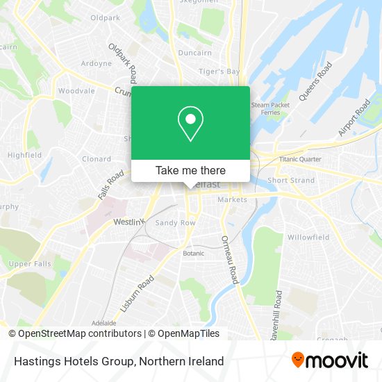Hastings Hotels Group map