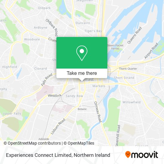 Experiences Connect Limited map