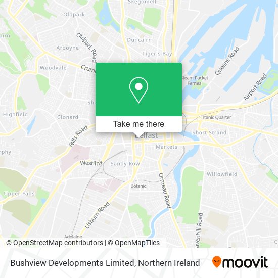 Bushview Developments Limited map