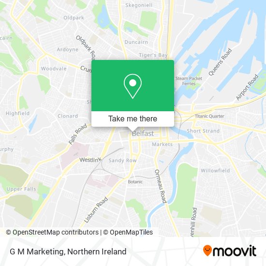 G M Marketing map