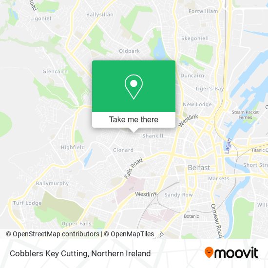 Cobblers Key Cutting map