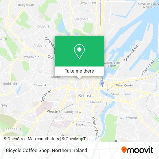 Bicycle Coffee Shop map