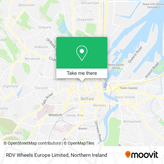 RDV Wheels Europe Limited map