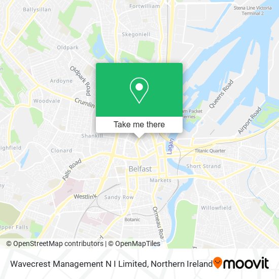 Wavecrest Management N I Limited map