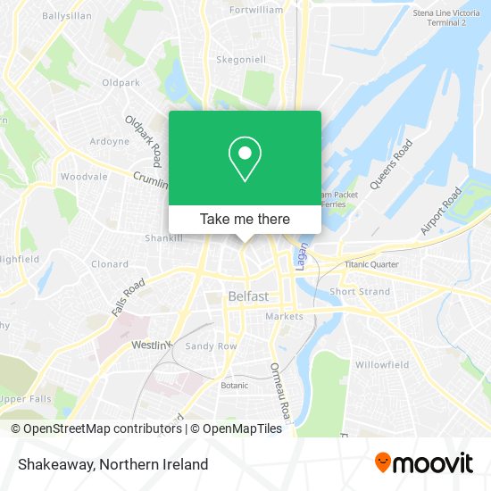 Shakeaway map