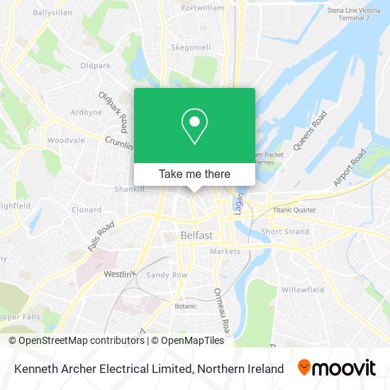 Kenneth Archer Electrical Limited map