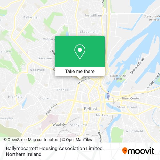 Ballymacarrett Housing Association Limited map