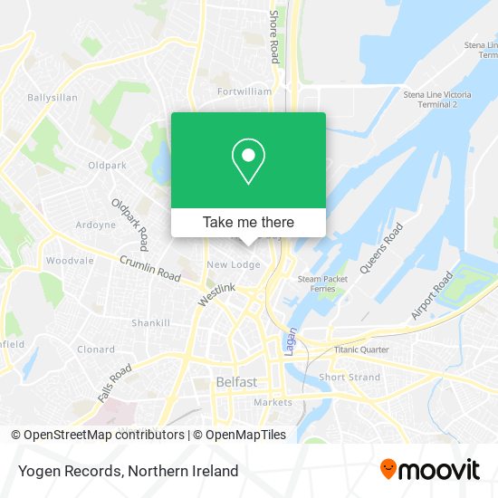 Yogen Records map