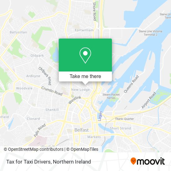 Tax for Taxi Drivers map