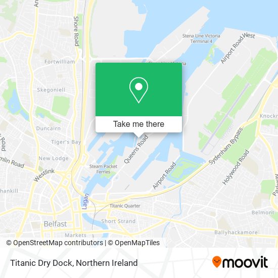 Titanic Dry Dock map