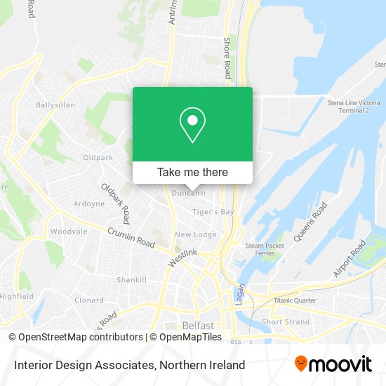 Interior Design Associates map