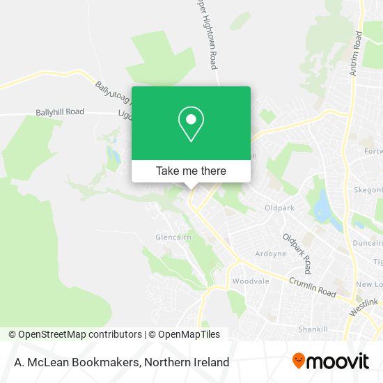 A. McLean Bookmakers map