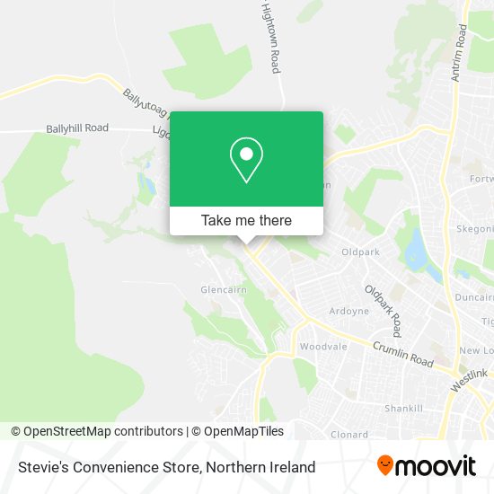 Stevie's Convenience Store map