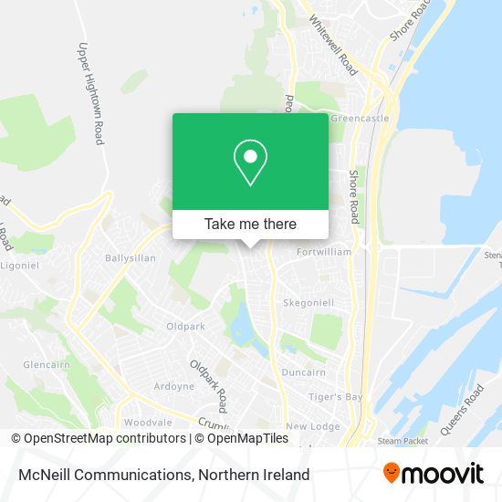 McNeill Communications map