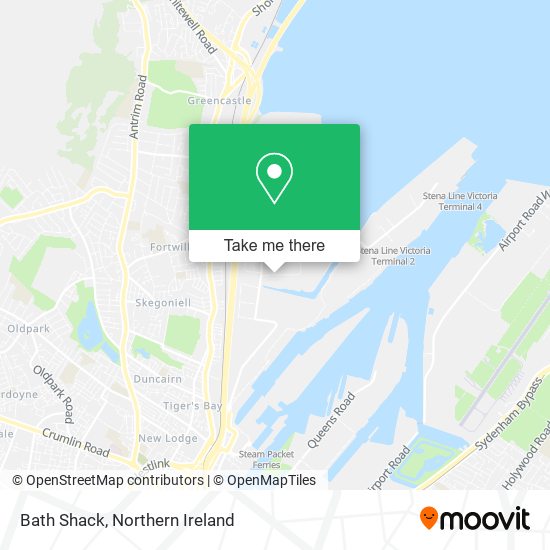 Bath Shack map