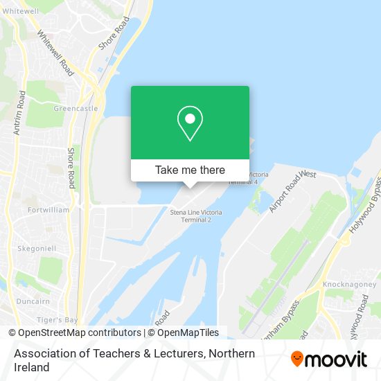 Association of Teachers & Lecturers map