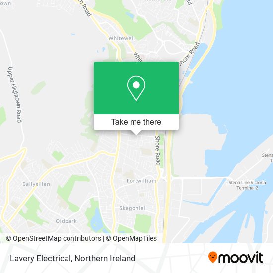 Lavery Electrical map