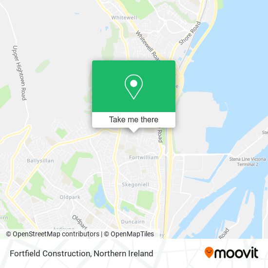 Fortfield Construction map