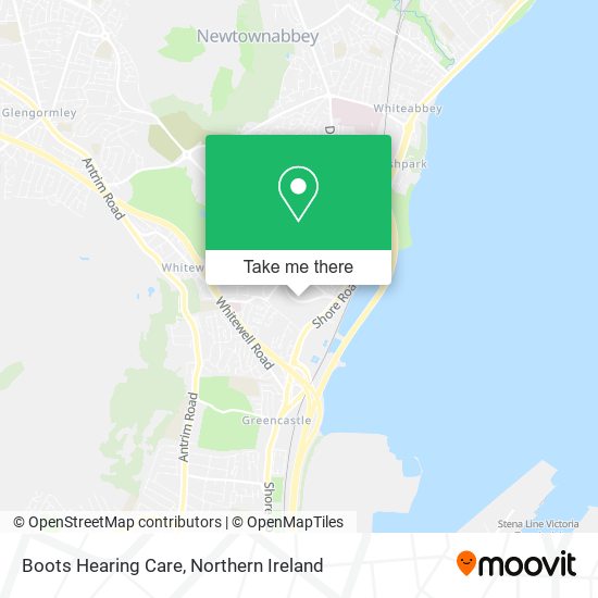 Boots Hearing Care map