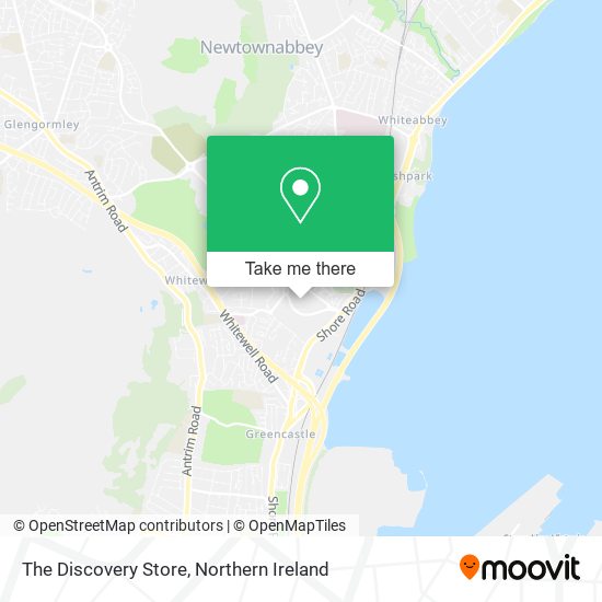 The Discovery Store map