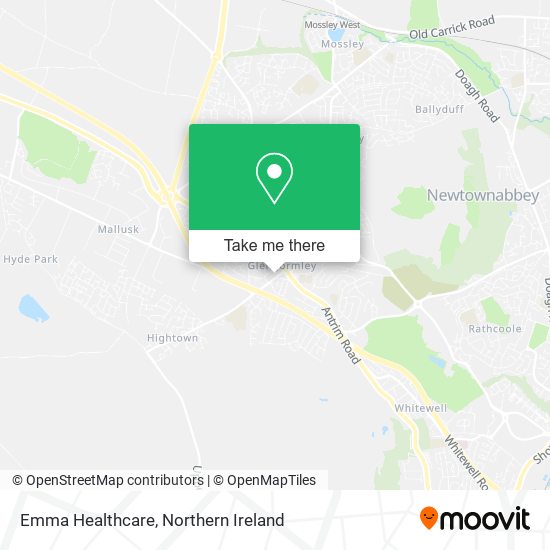 Emma Healthcare map
