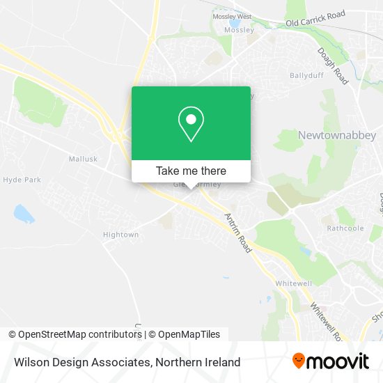 Wilson Design Associates map