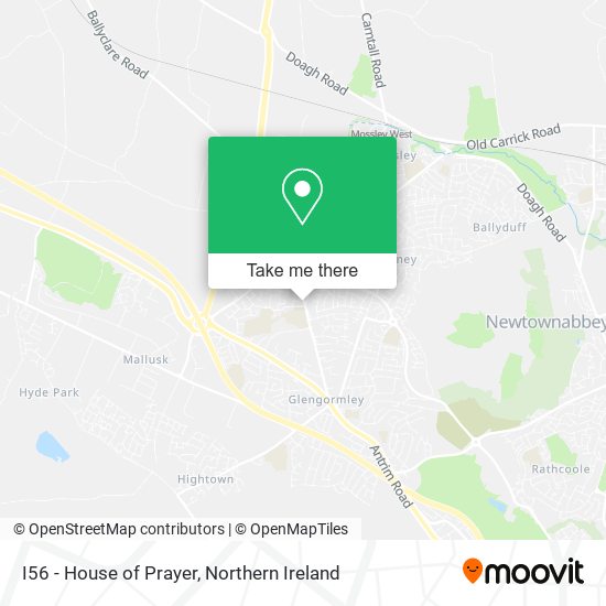 I56 - House of Prayer map