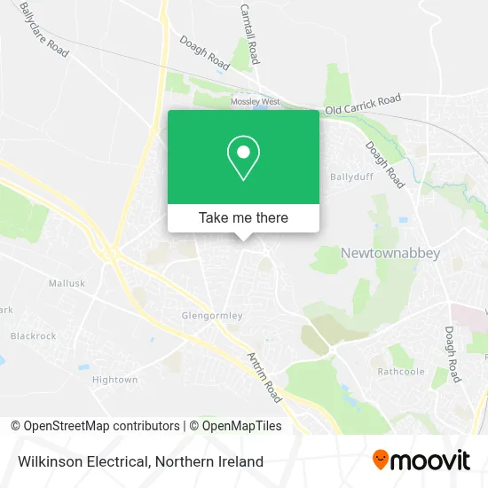 Wilkinson Electrical map