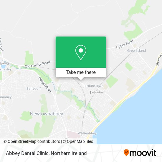 Abbey Dental Clinic map