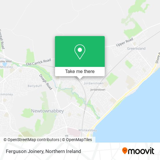 Ferguson Joinery map