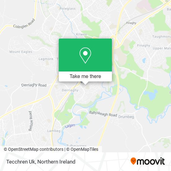 Tecchren Uk map