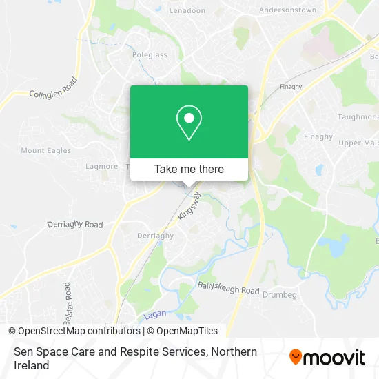 Sen Space Care and Respite Services map