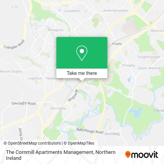 The Cornmill Apartments Management map