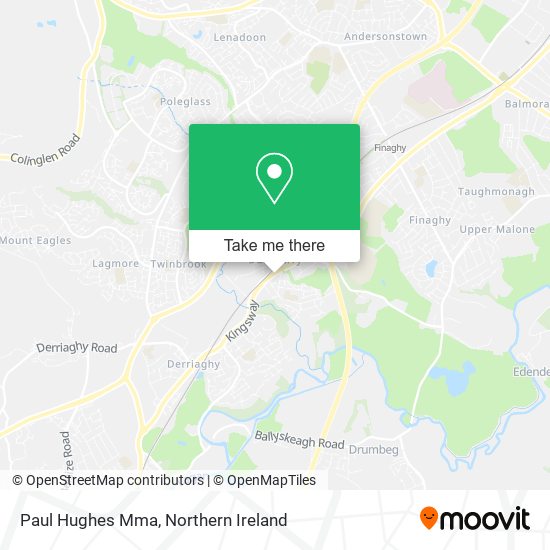 Paul Hughes Mma map