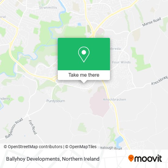 Ballyhoy Developments map