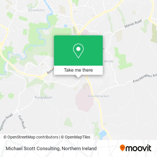 Michael Scott Consulting map
