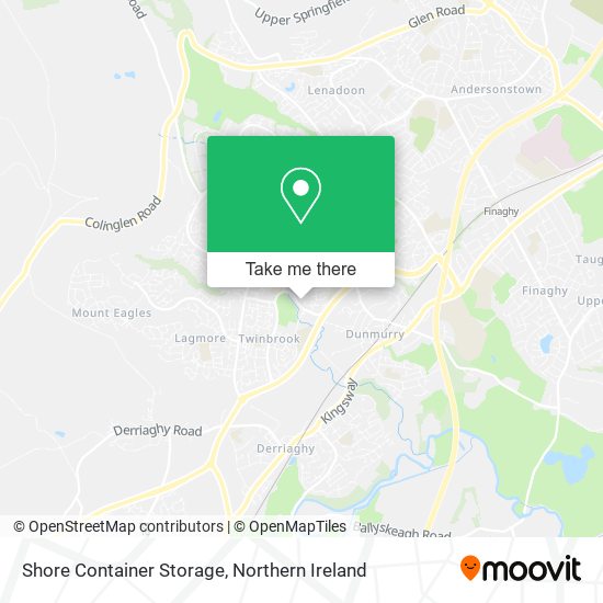 Shore Container Storage map