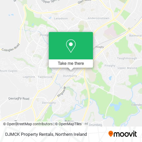 DJMCK Property Rentals map