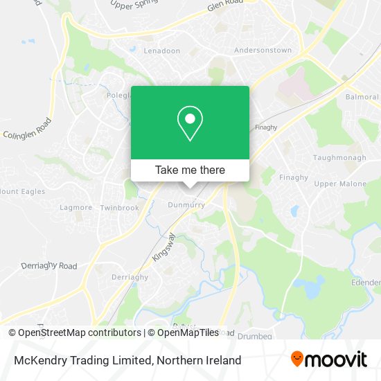 McKendry Trading Limited map