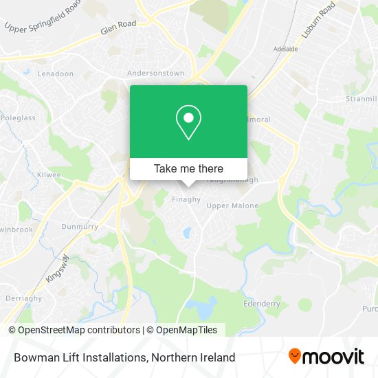 Bowman Lift Installations map