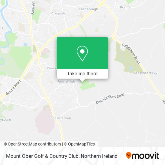 Mount Ober Golf & Country Club map