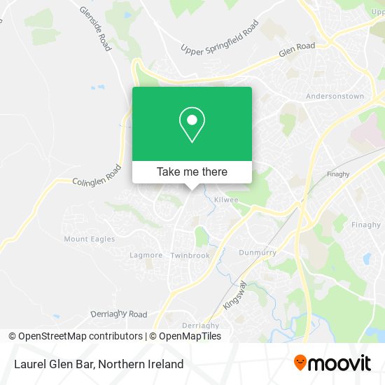 Laurel Glen Bar map