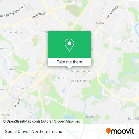 Social Clown map
