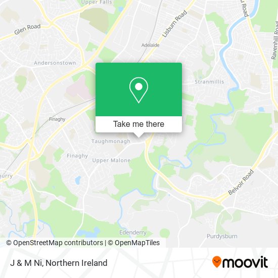 J & M Ni map