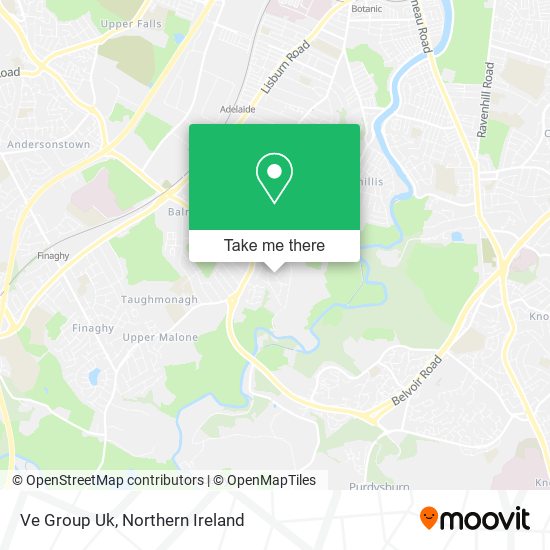 Ve Group Uk map