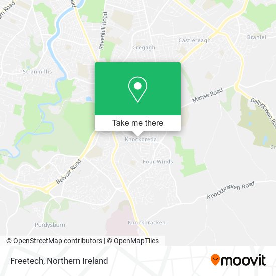 Freetech map