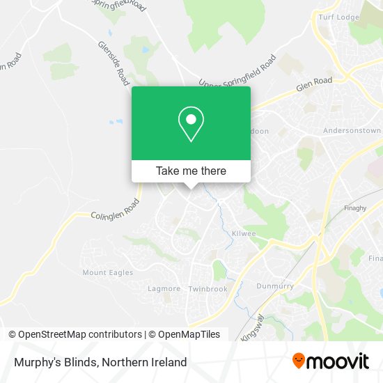 Murphy's Blinds map