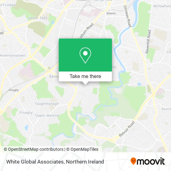 White Global Associates map